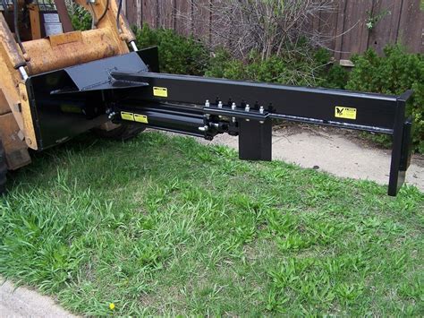 skid steer wood splitter plans|excavator mounted wood splitter.